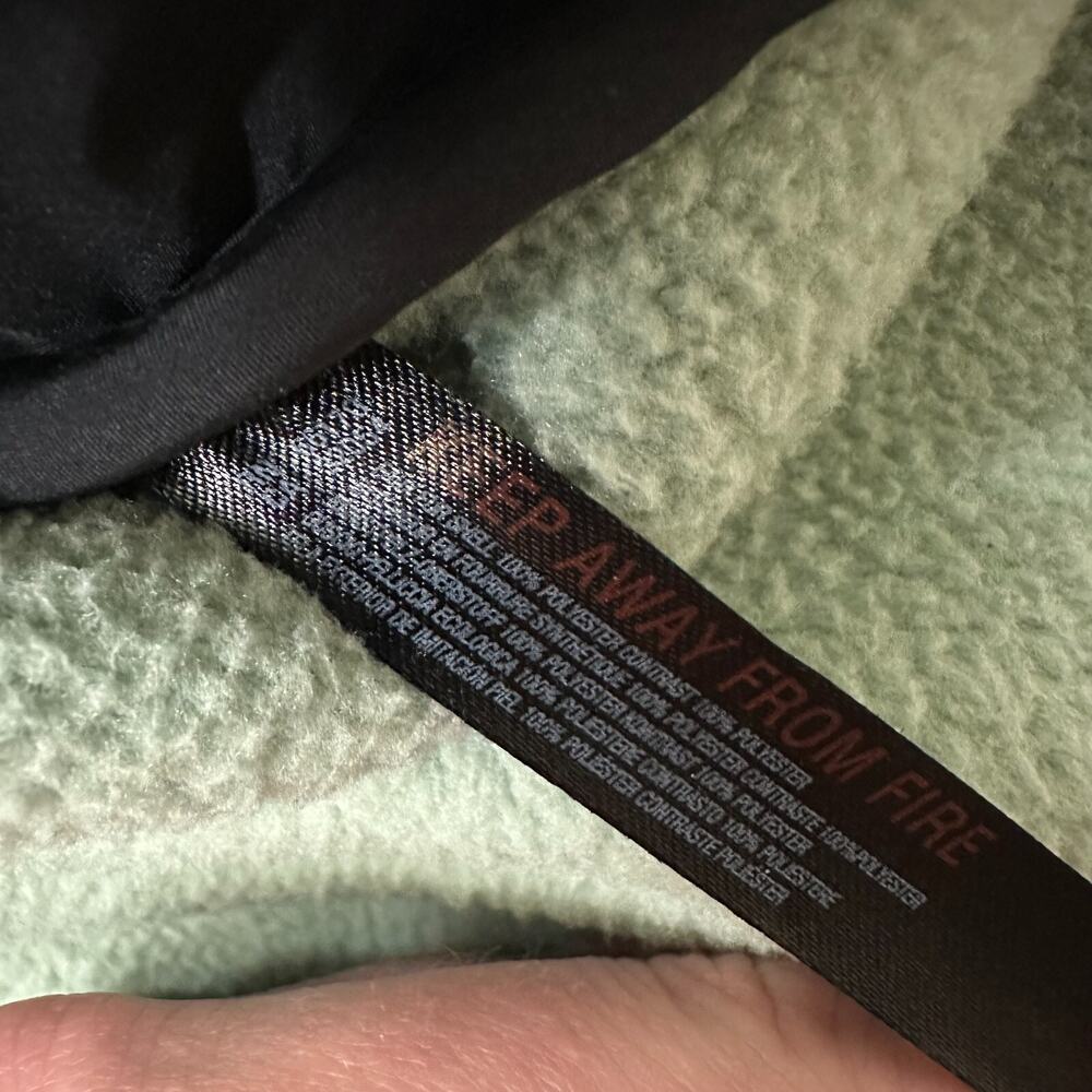 Free People FP Movement Women XS Hit The Slopes Aqua Haze Pullover Fleece Jacket - Picture 6 of 10